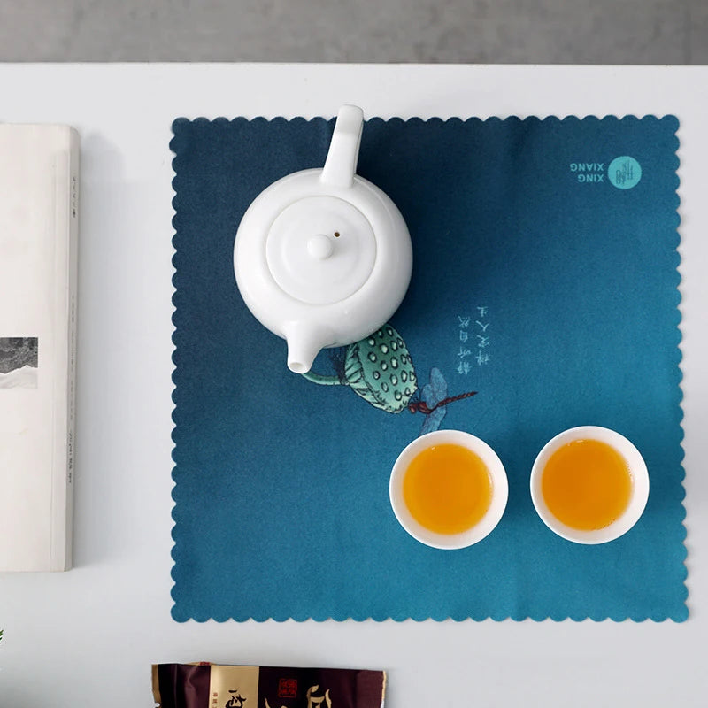 Chinese Style Cotton Tea Towel – Absorbent Cleaning Cloth