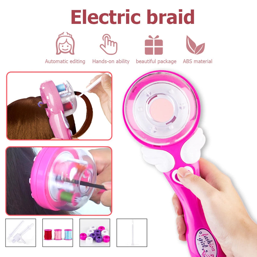 Electric Automatic Hair Braider DIY Twist Braiding Machine