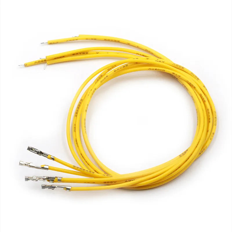 20pcs/Lot DuPont Wire Single-head Connecting Wire 20CM 26AWG 2.54MM 1P Terminal Cable For DuPont Plastic Shell Peaceful Pleasures Health and Wellness