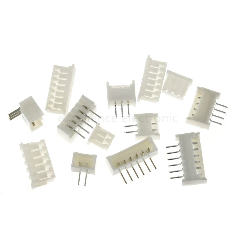 10sets MICRO JST 1.25 Connector 1.25mm Pitch Straight Pin Header + Housing + Terminal Set 1.25-2/3/4/5/6/7/8/9/10P Peaceful Pleasures Health and Wellness