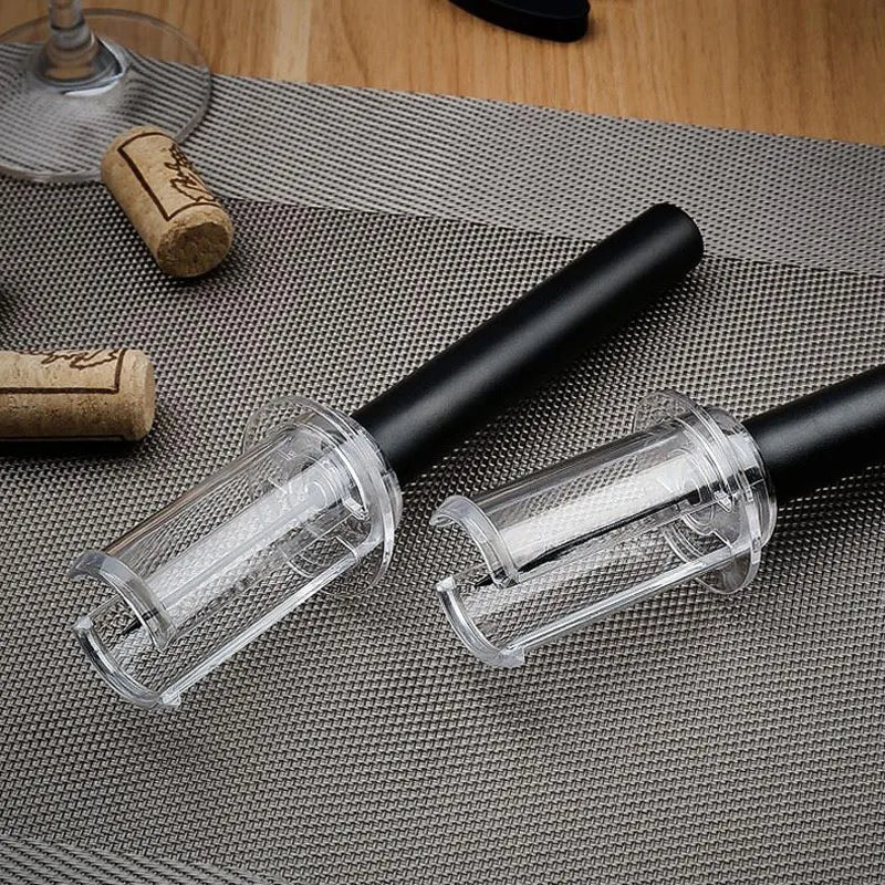 1 Pcs Air Pump Wine Bottle Opener Stainless Steel Pin Type Bottle Pumps abridor de vinho Kitchen Opening Tools Bar Accessories Peaceful Pleasures Health and Wellness