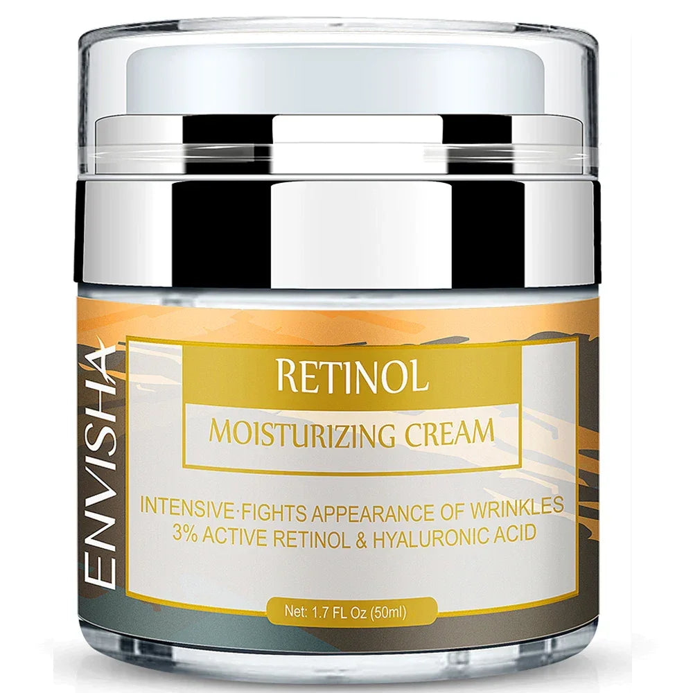 ENVISHA Neck & Face Cream – Retinol, Collagen & Vitamin C 50ml Face Cream Peaceful Pleasures Health and Wellness