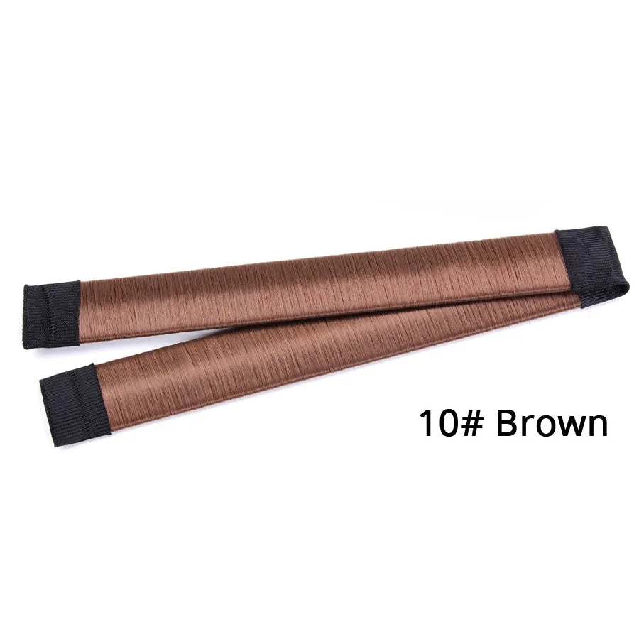 Professional Hair Bun Donut Women Elegance Donut Shape Hairstyle Bun Filler Hair For Girls Hair Accessories Peaceful Pleasures Health and Wellness 10 China Mainland
