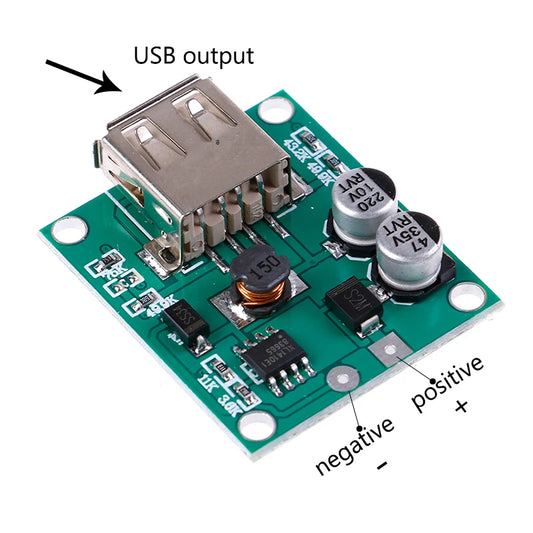 5V 2A Solar Panel USB Voltage Regulator Controller Module Solar Voltage Regulator Peaceful Pleasures Health and Wellness Default Title