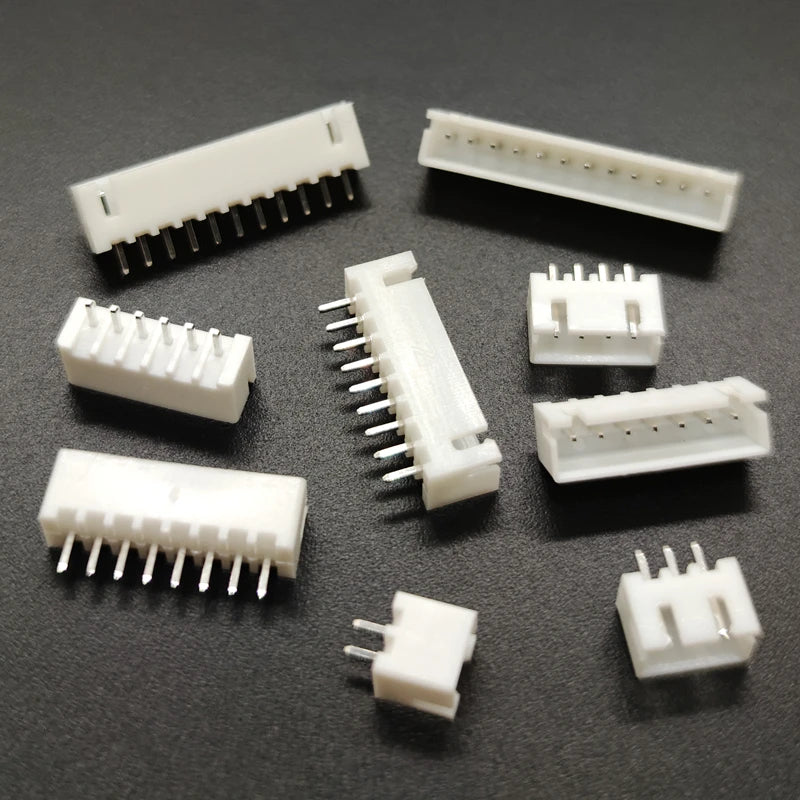 40pcs XH2.54 2.54mm Socket Connector Pin Header Straight Pin 2p-12p Total 11 Types Peaceful Pleasures Health and Wellness