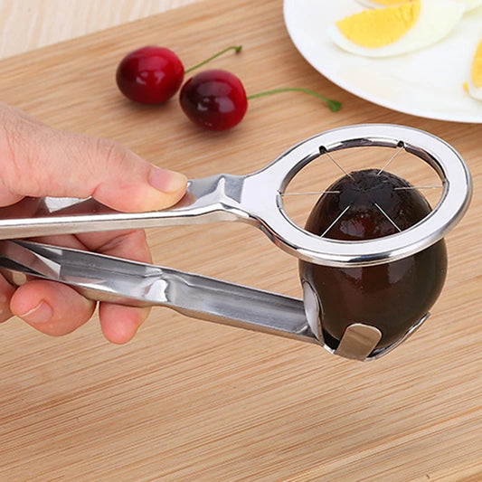 Multifunction Stainless Steel Egg Slicer Eggs Cutting Egg Wedges Fruits Slicing Strawberry Cheese Kitchen Tool Peaceful Pleasures Health and Wellness