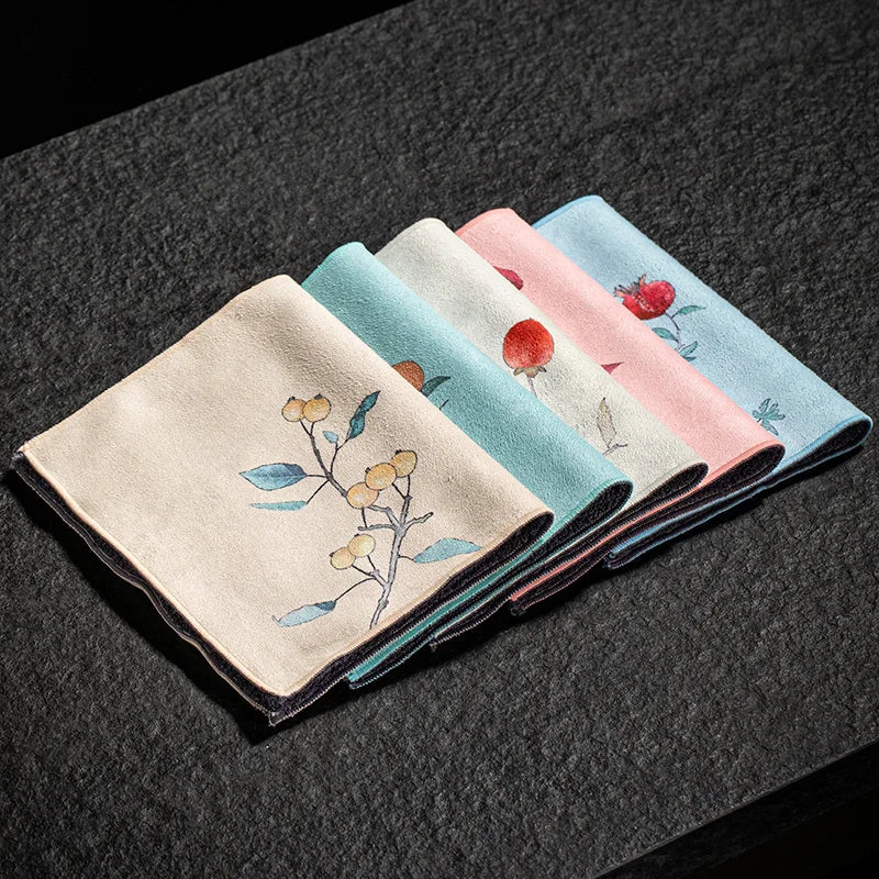 Chinese Suede Tea Towel – Super Absorbent Kitchen Cleaning Cloth