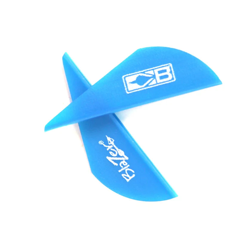 Arrow Feather Archery Fletching Vane TPU DIY Hunting Shooting