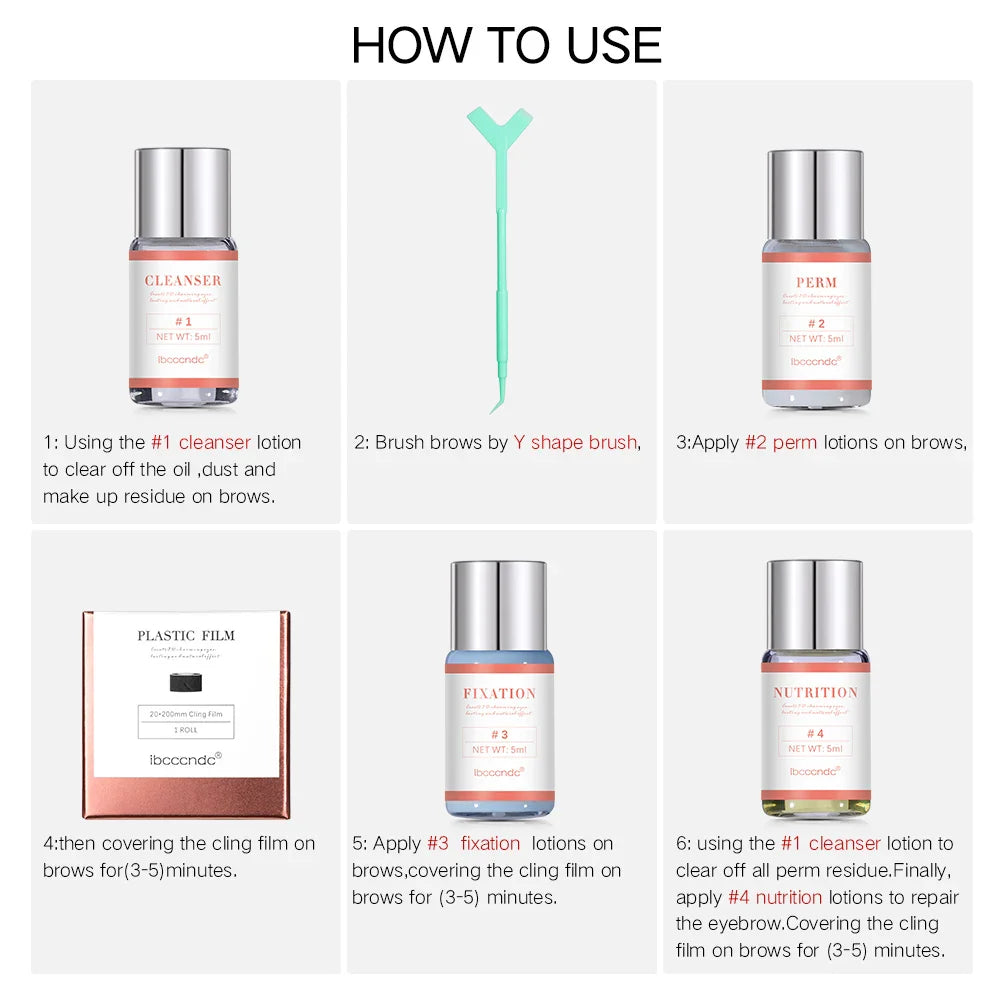 Eyebrow Lamination Perm Kit – Brow Lifting & Setting Set