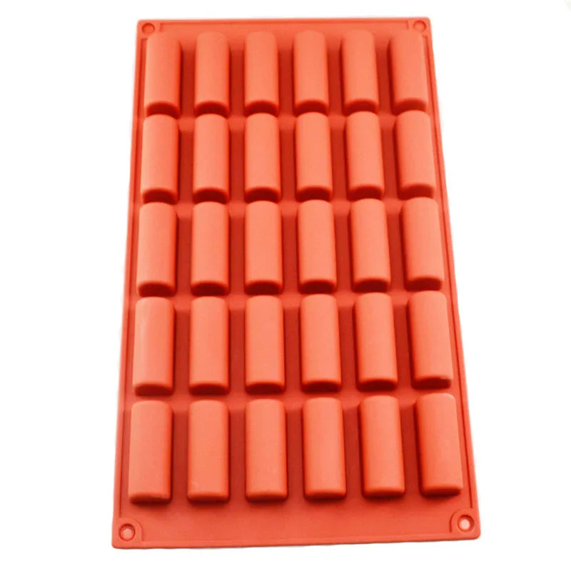 30 Holes Silicone Cake Mold Chocolate DIY Cake Baking Decorating Tools Desserts Cakes Mould Candy Bakeware Molds Mini Cake Pan Peaceful Pleasures Health and Wellness
