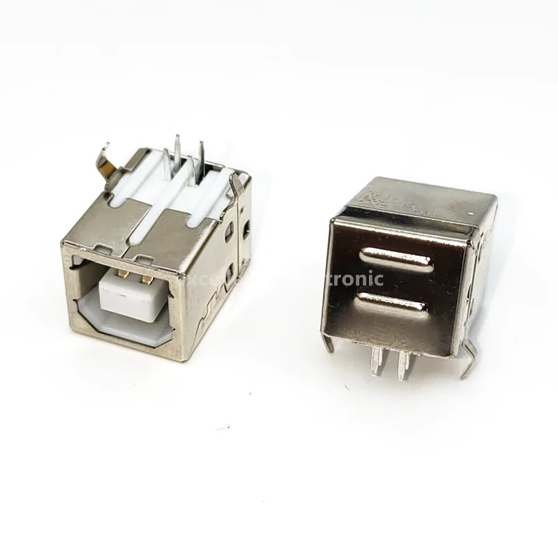 10pcs USB 2.0/3.0 Type B Female Plug Jack USB-B Right Angle AF Socket Printer Interface Soldering PCB Connector Peaceful Pleasures Health and Wellness