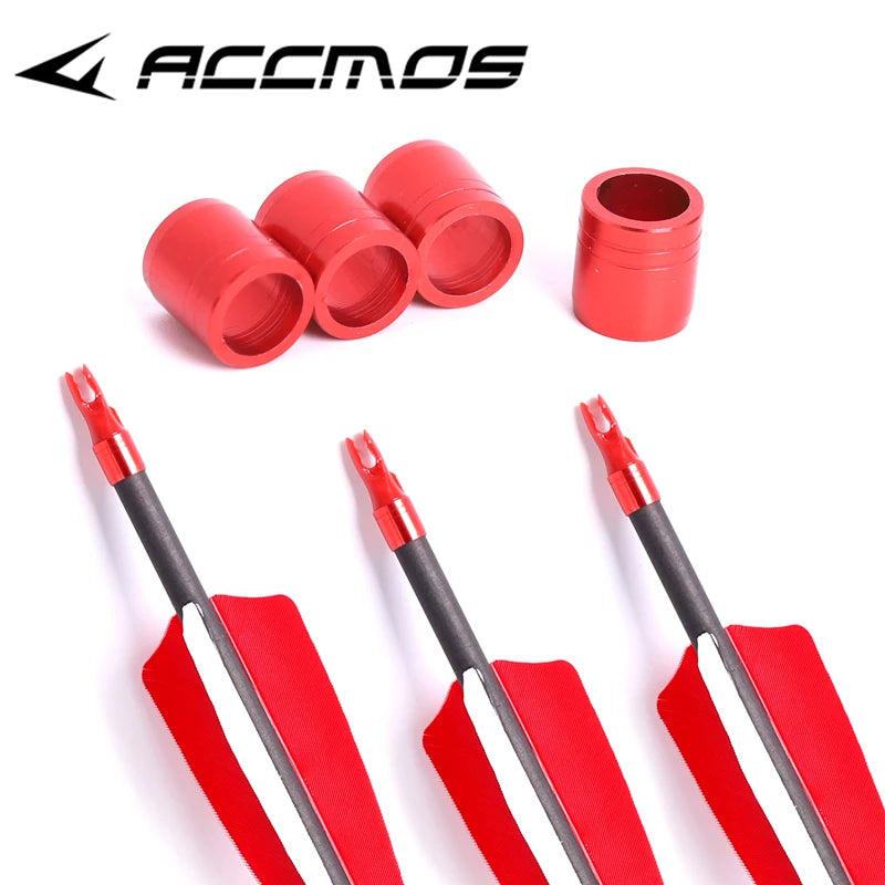 Archery Bow Collars Explosion-proof Carbon Arrow Shaft Protecter Ring