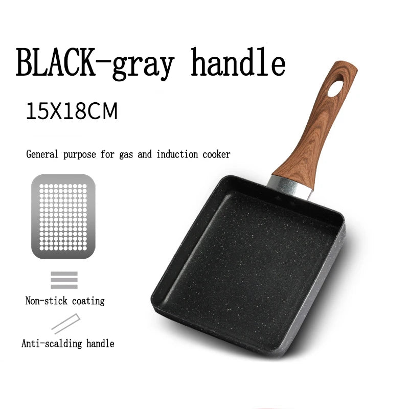 Thickened Non-Stick Omelet & Egg Pan – Mini Aluminum Frying Pan for Pancakes, Steak & Breakfast