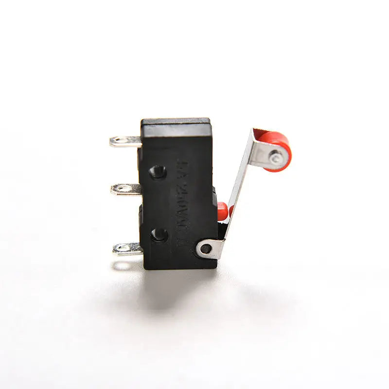 10pcs KW12-3 Roller Lever Micro Limit Switch PCB NO/NC 5A