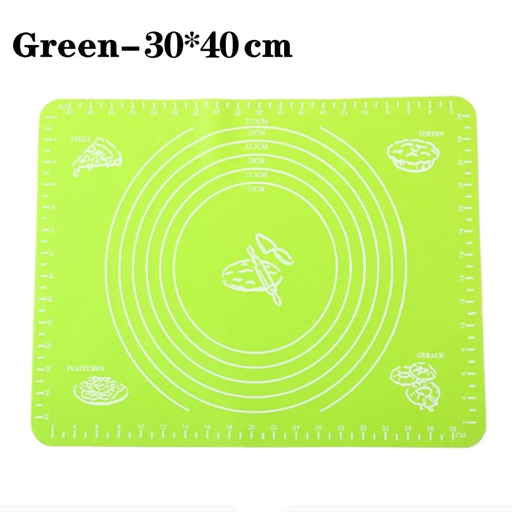 Non-Stick Silicone Baking & Pastry Mat – Pizza Dough, Oven Safe