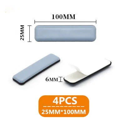 4-Pack Self-Adhesive Rubber Floor Protector Pads – Furniture Glides