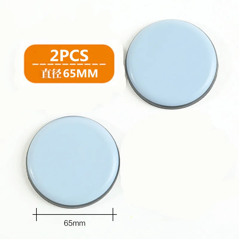 4-Pack Self-Adhesive Rubber Floor Protector Pads – Furniture Glides
