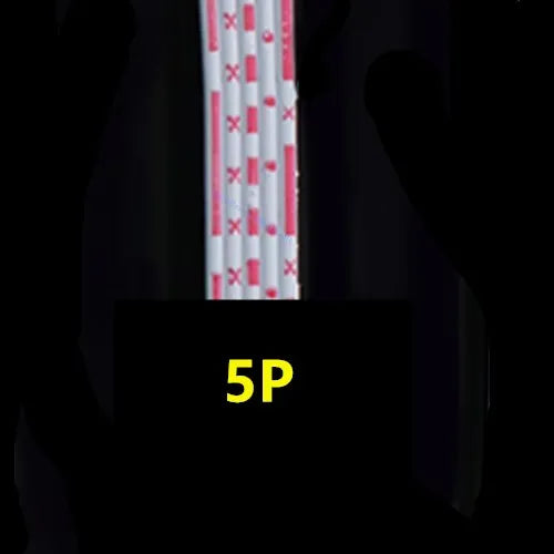 1 meter UL2468 Flat Ribbon Cable 26AWG LED Display Screen 2.54mm Red And White PVC Ribbon Cable 4P 5P 6P 7P 8P 9P 10P 12P Peaceful Pleasures Health and Wellness 5P