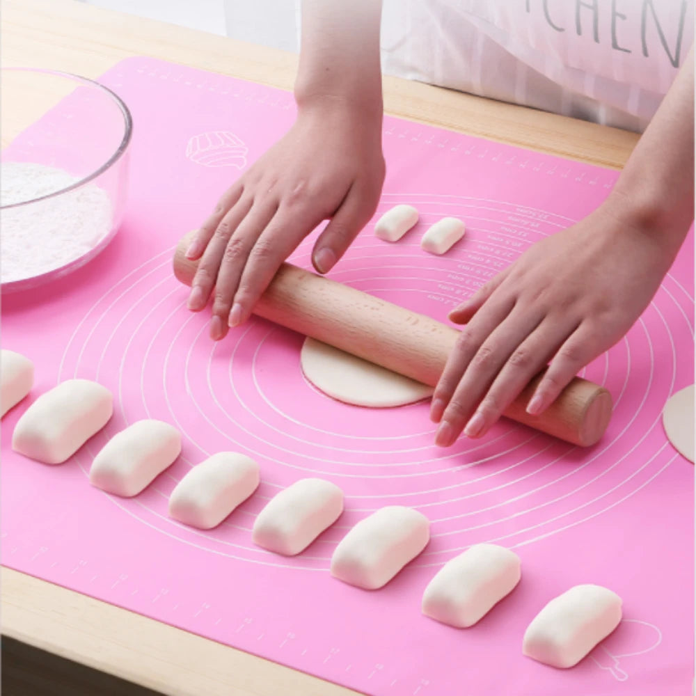 Silicone Baking Mat – Non-Stick, Anti-Slip Pastry Mat for Pizza Dough, Oven & Kitchen Use