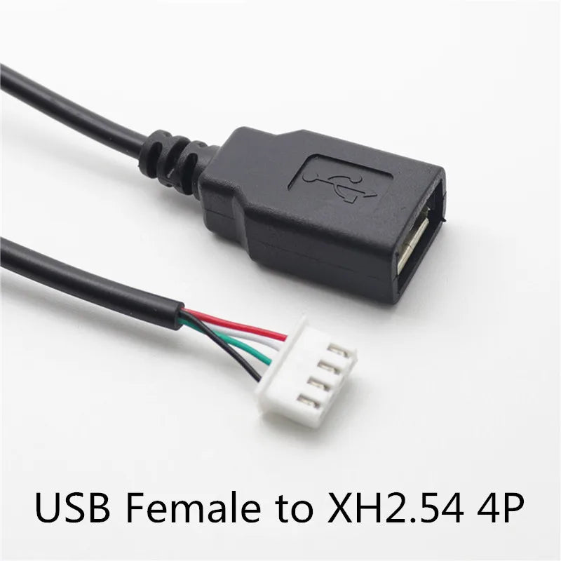 1PCS 30CM USB Female Jack To XH2.54 PH2.0 Dupont 2.54 4P Wire Cable Harness Peaceful Pleasures Health and Wellness