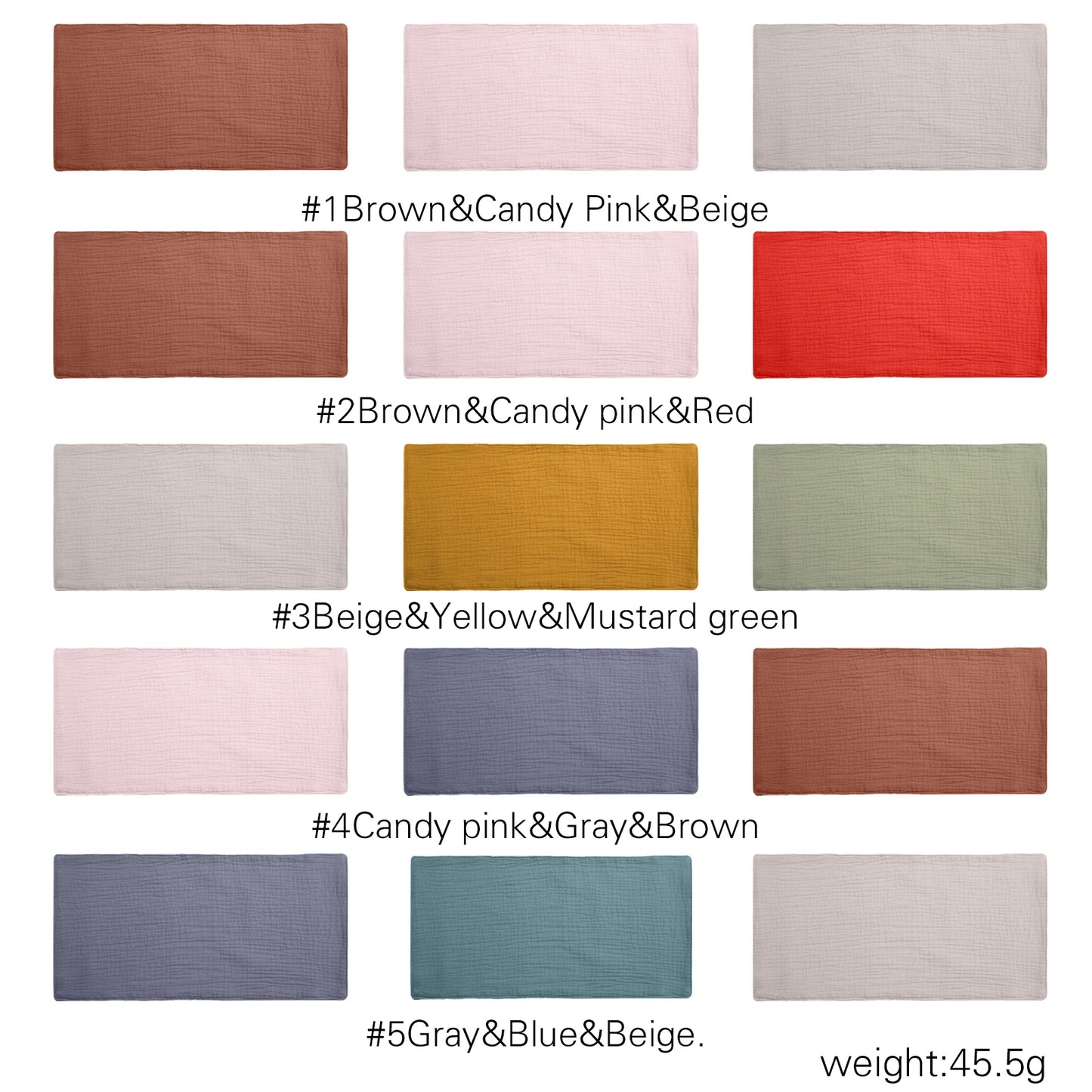 Newborn Baby Soft Cotton Gauze Towel | Burp Cloth & Bib