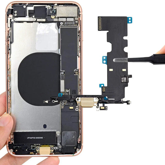 iPhone 7 8 Plus Charging Port Dock Connector Flex Cable Charging Port Flex Cable Oasis Select