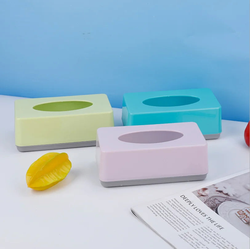 Modern Acrylic Tissue Box Cover | Holder & Dispenser