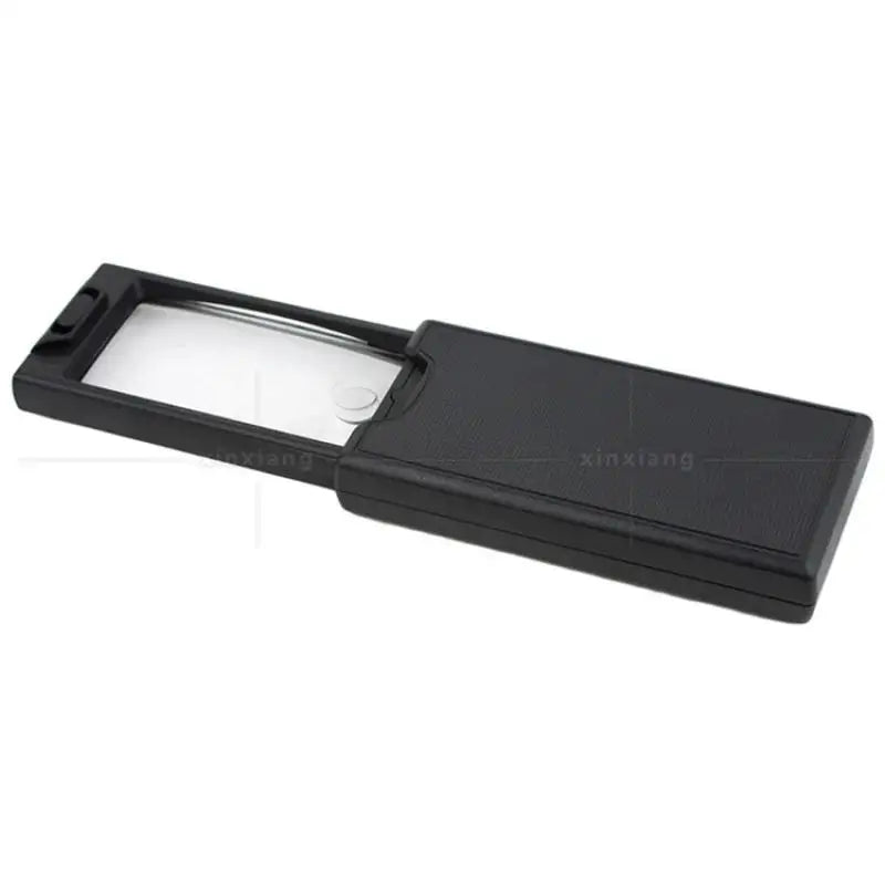 2.5X 45X Led Lamp Lighting Pull-Out Reading Reading Book Appraisal Antique Jewelry Handheld Reading Book Magnifying Glass Peaceful Pleasures Health and Wellness