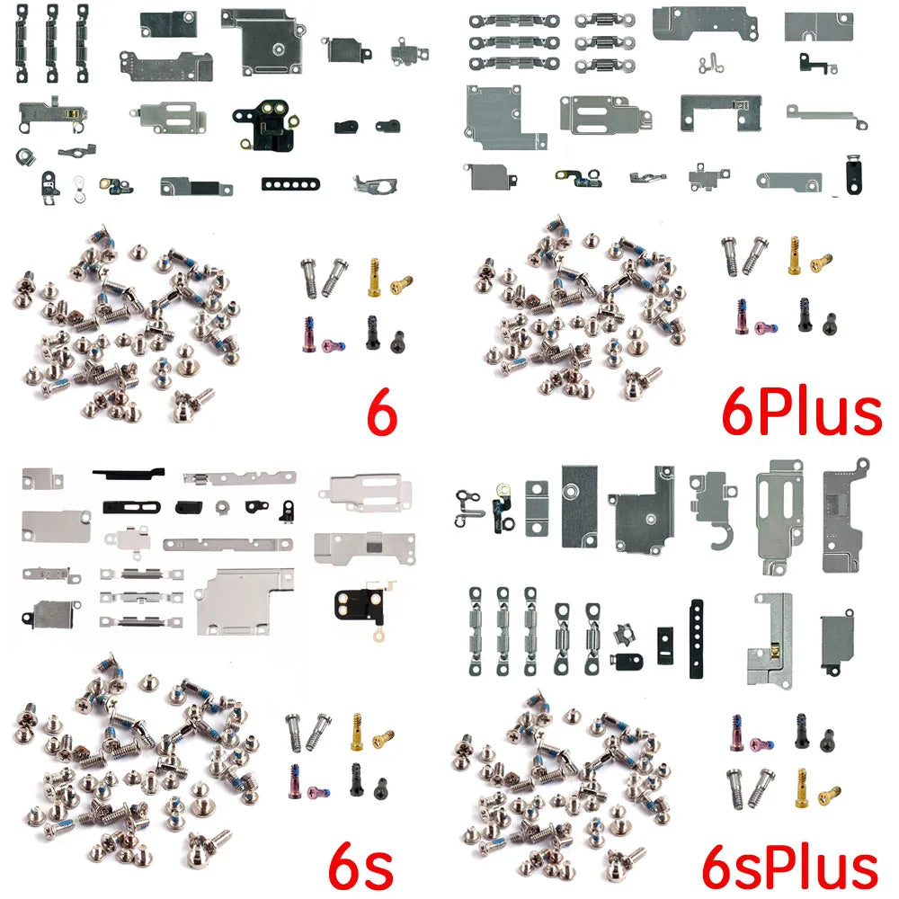 iPhone 6–11 Pro Max Internal Metal Bracket & Screw Set