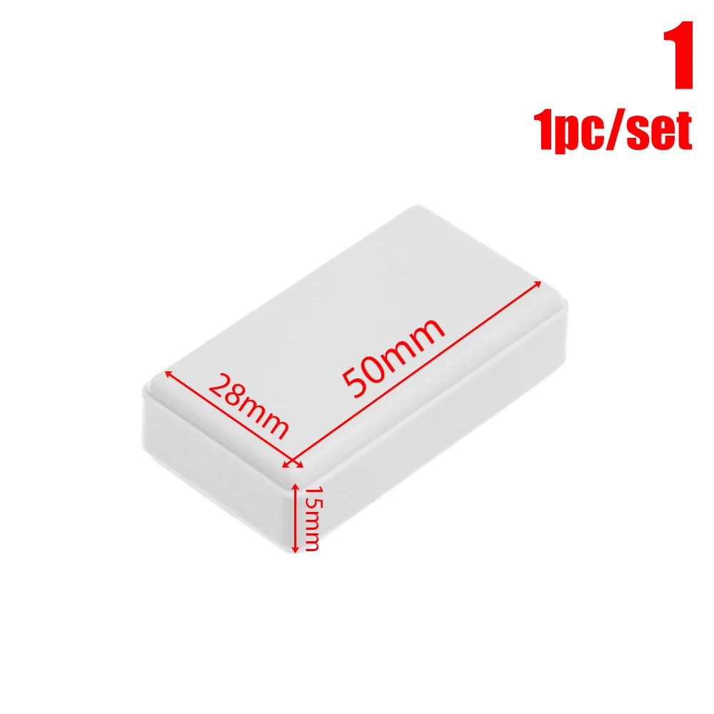 Waterproof ABS Plastic Project Box | Black Electronic Enclosure