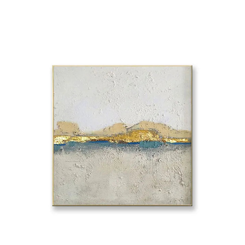 Abstract Poster Frameless 100%Handmade Canvas Oil Painting Acrylic Color Modern Popular Home Hotel Interior Wall Art Decoration Peaceful Pleasures Health and Wellness No frame 1 100cmx200cm