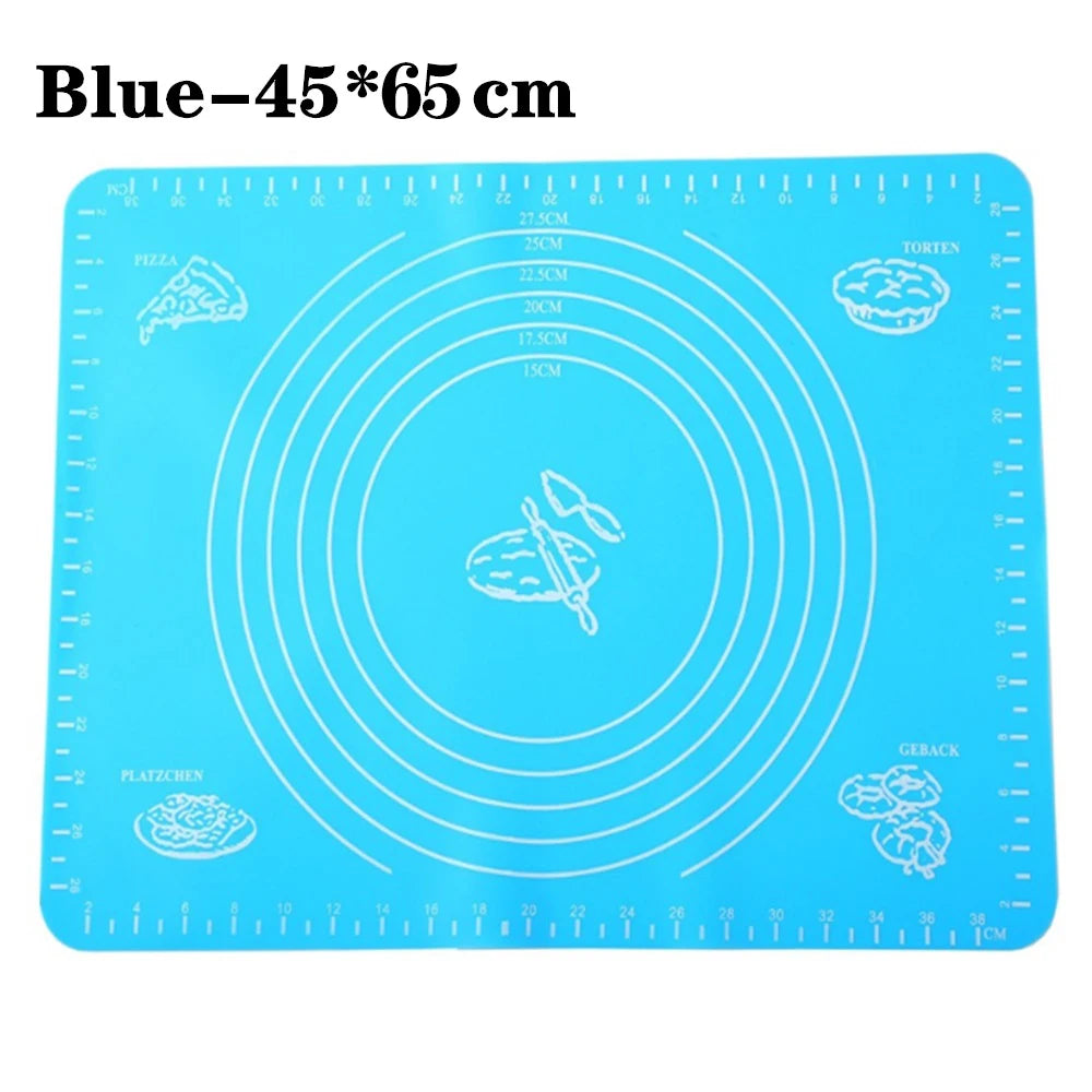 Silicone Baking Mat – Non-Stick, Anti-Slip Pastry Mat for Pizza Dough, Oven & Kitchen Use