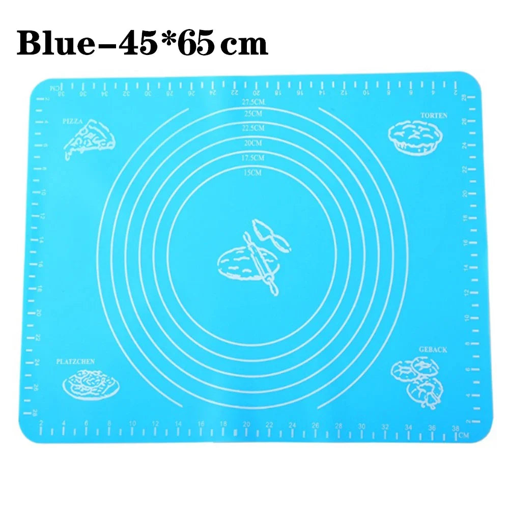 Non-Stick Silicone Baking Mat for Pizza, Pastry & Dough Rolling