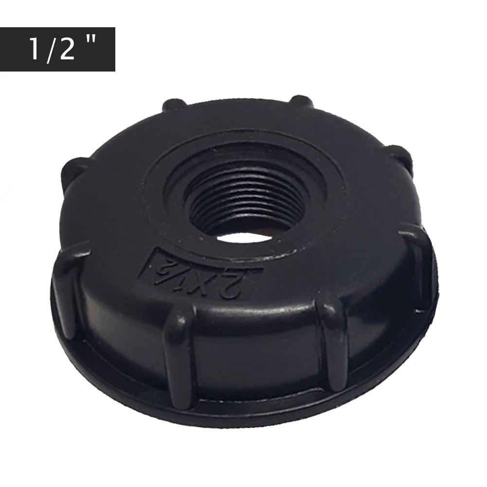 1000L IBC Tank Adapter Plastic IBC Tote Tank Connector Fitting Ton Barrel Accessories Black Peaceful Pleasures Health and Wellness F CN