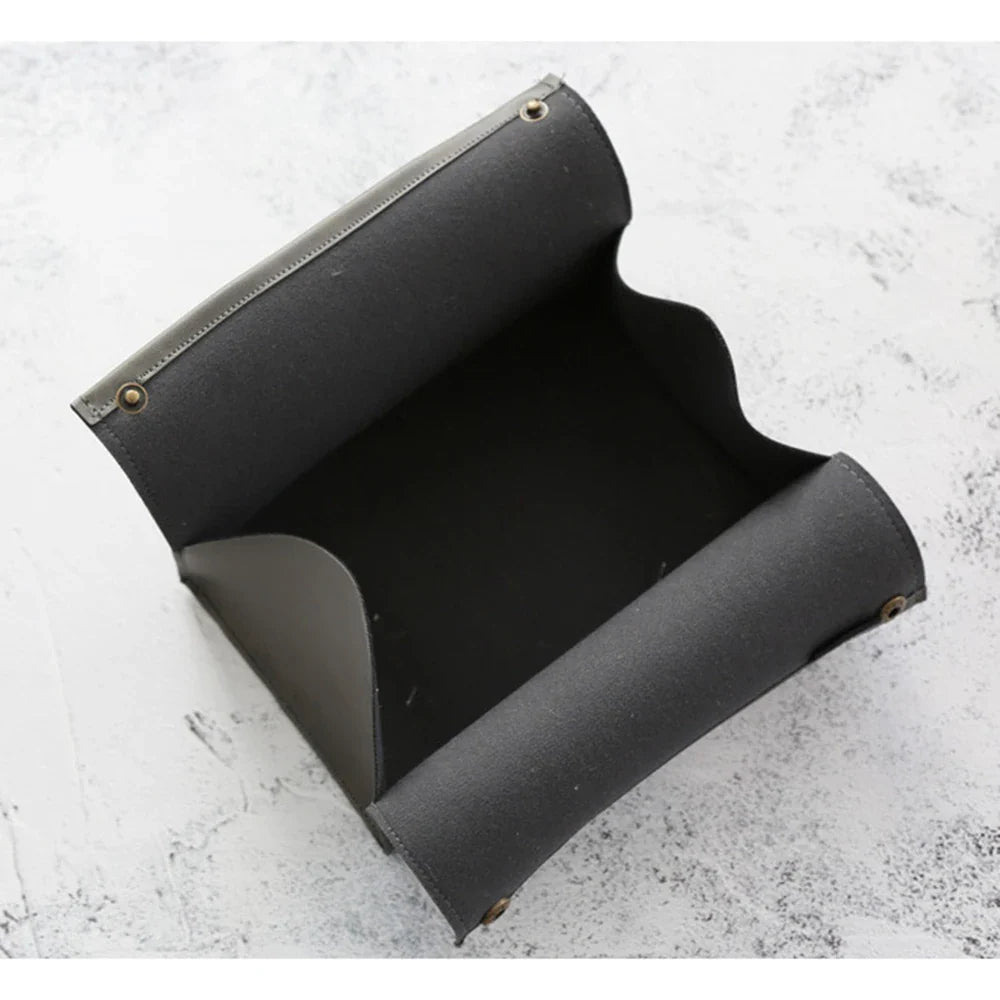 PU Leather Tissue Box Cover & Napkin Holder – Car & Home