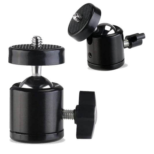 Hot Shoe Ball Head Adapter | 1/4" Screw Mount for DSLR & DV Camera Ball Head Adapter Oasis Select Default Title