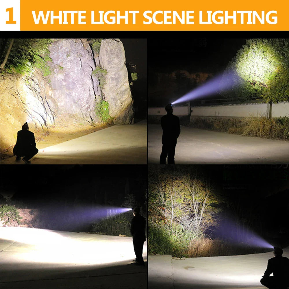 POCKETMAN 2-in-1 UV LED Headlamp | USB Rechargeable & Waterproof