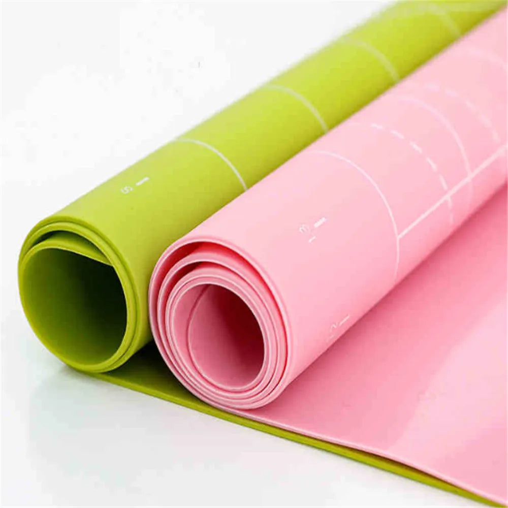 Silicone Baking Mat – Non-Stick, Anti-Slip Pastry Mat for Pizza Dough, Oven & Kitchen Use