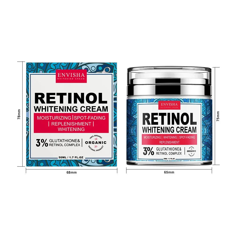 ENVISHA Neck & Face Multi-Cream – Retinol, Collagen & Vitamin C Peaceful Pleasures Health and Wellness