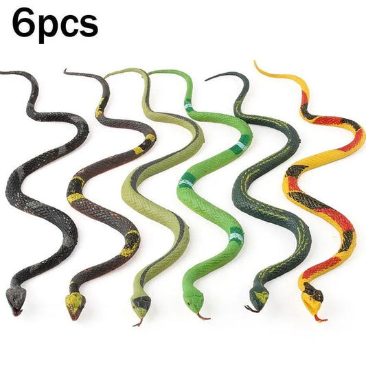 Realistic Plastic Tricky Toy Fake Snakes Boa Rattlesnake Model Peaceful Pleasures Health and Wellness