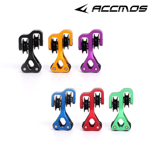 Aluminum Alloy Archery Hunting Roller Glide Bow String Separator Peaceful Pleasures Health and Wellness