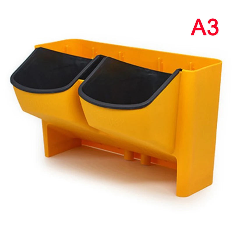 1pc Self Watering Flower Pot Stackable Vertical Planter Wall Hanging Durable Peaceful Pleasures Health and Wellness A3