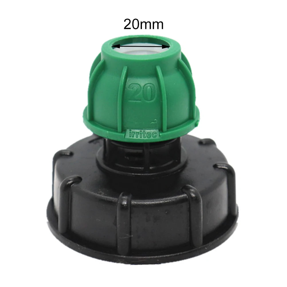 1000L IBC Tank Adapter Plastic IBC Tote Tank Connector Fitting Ton Barrel Accessories Black Peaceful Pleasures Health and Wellness L CN