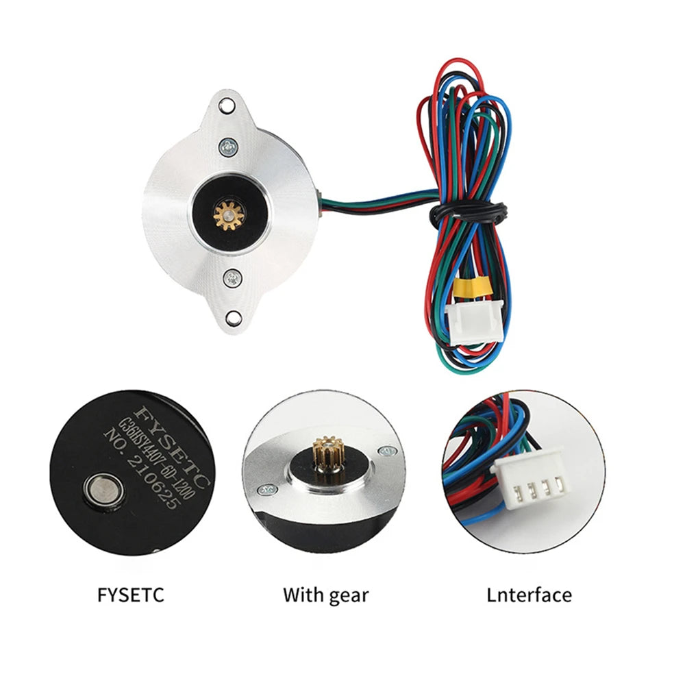 1 PC 36MM Stepping Motor High Temperature NEMA14 36MM Motor Stepper Motor For 1.5 Sherpa Mini Extruder Voron 2.4 Peaceful Pleasures Health and Wellness Default Title