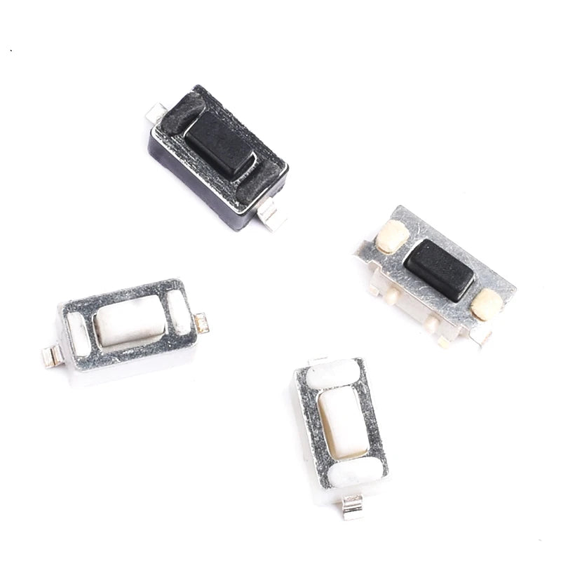 50PCS Tact Switch Silicone Button Micro Switch 3*4*2mm 3x6x4.3mm 2Pin 3x6x2.5mm 4*4*1.5mm SMD 4 Feet Peaceful Pleasures Health and Wellness