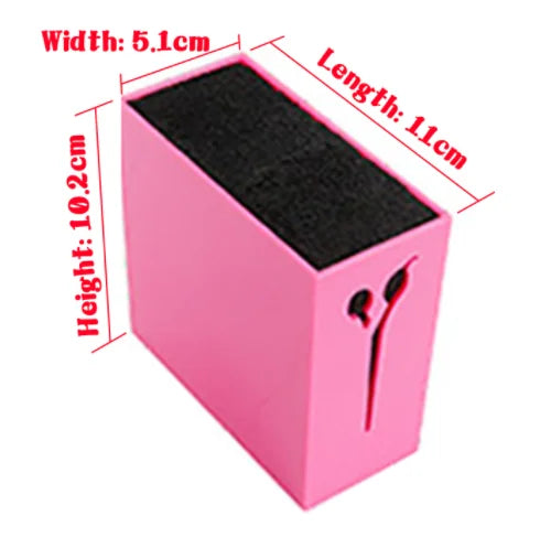 Barber Scissors Holder Storage Box Barber Hairpin Combs Holder Large Capacity Storage Case Barbershop Desktop Organizer Supplies Peaceful Pleasures Health and Wellness A-pink