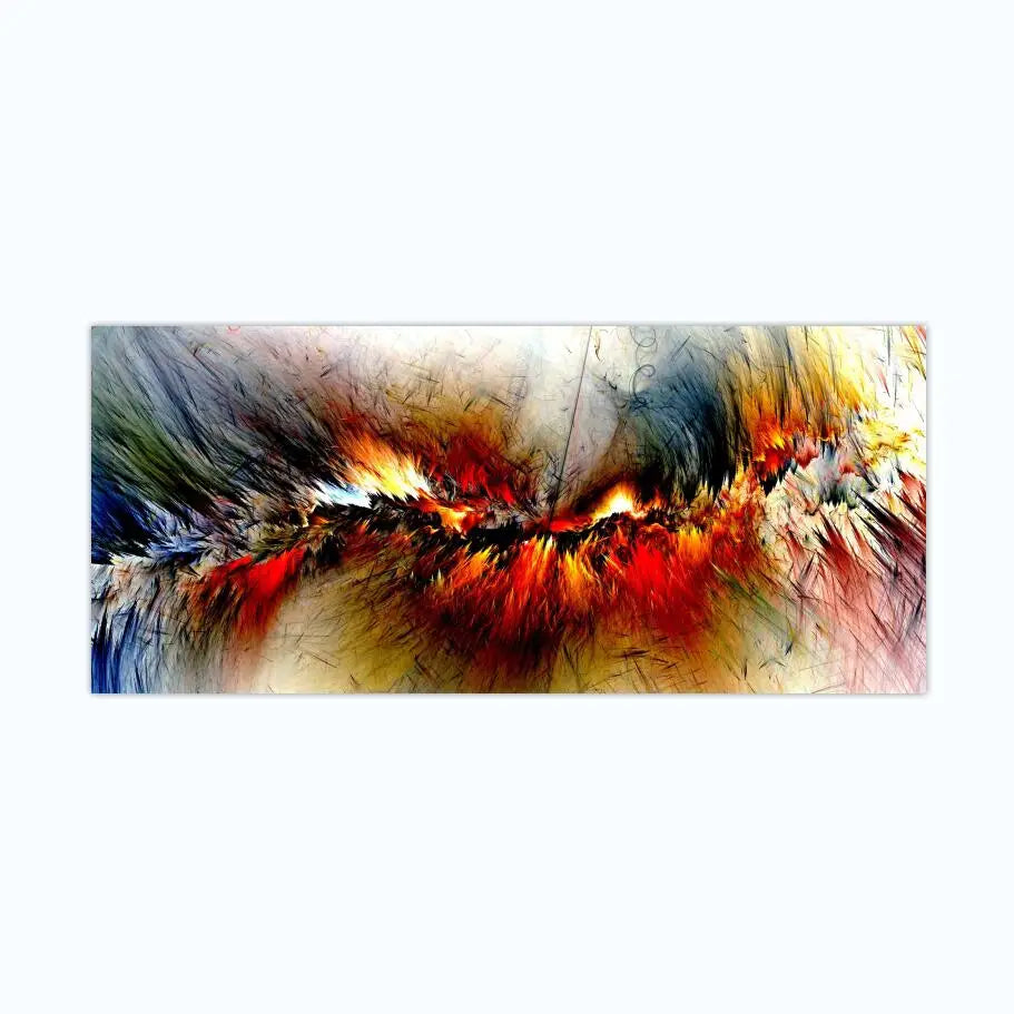 Grey Yellow Cloud Abstract Art Oil Painting Posters And Prints on Canvas Modern Art Independe Wall Picture For Living Room Decor Peaceful Pleasures Health and Wellness QP10213-L 40x80cm No Frame