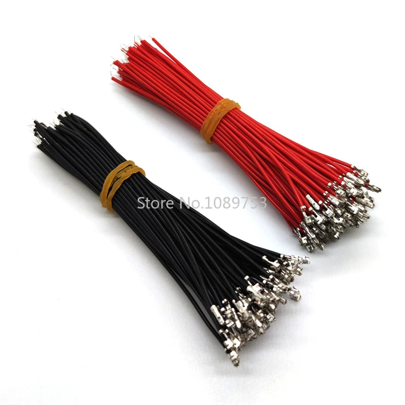 50PCS XH2.54 Connector Terminal Wire Electronic Wire Single Head with Terminal 10cm 20cm 30cm Without Housing Peaceful Pleasures Health and Wellness