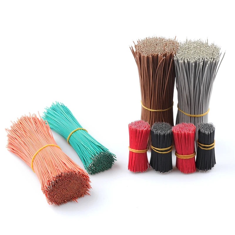 50Pcs 22AWG Tin-Plated PCB Solder Cable 1007-22AWG 5/10/15/20cm Fly Jumper Wire Cable Tin Conductor Wires Connector Wire Peaceful Pleasures Health and Wellness