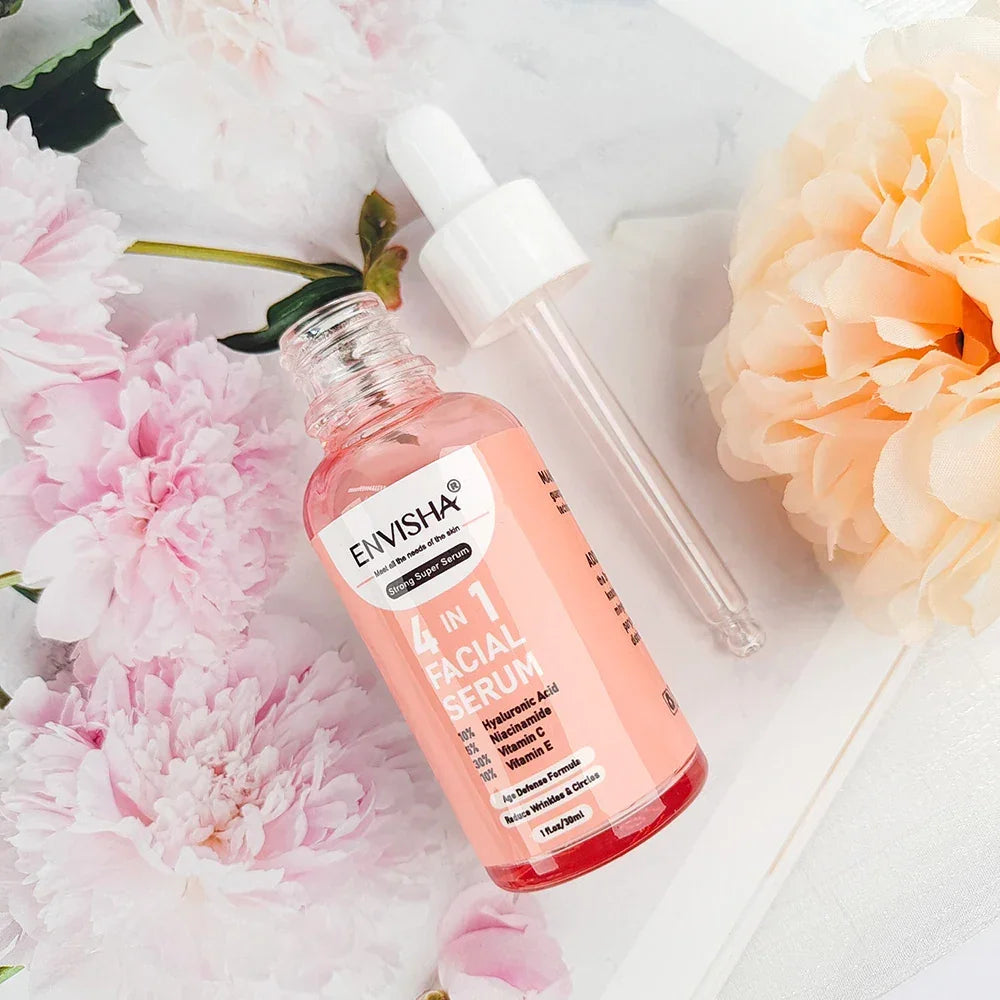 ENVISHA Facial Serum – Hyaluronic Acid, Niacinamide & Vitamin C Peaceful Pleasures Health and Wellness